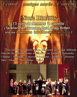 Affiche de Nunc Dimittis - 15 voix de femmes a capella