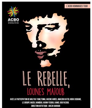 Affiche de Le rebelle - lounes Matoub