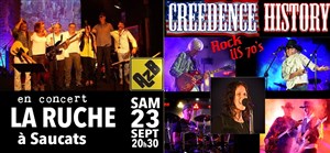 Affiche de Agathe Ze Blues + Creedence History
