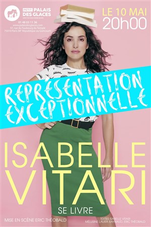 Affiche de Isabelle Vitari dans Isabelle Vitari se livre