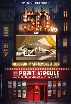 Affiche de Marine Baousson | Nouveau spectacle