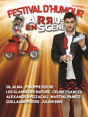 Affiche de Festival d'Humour Arrius en Scène | 2ème édition