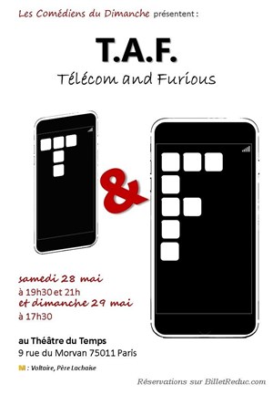 Affiche de T.A.F (Telecom And Furious)