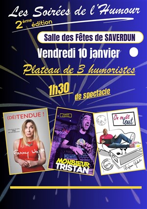 Affiche de Les Soirées de l'Humour | 2ème édition