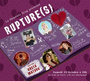 Affiche de La Démente Drag : Rupture(s)