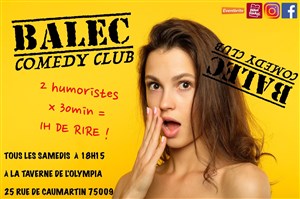 Affiche de Balec Comedy Club