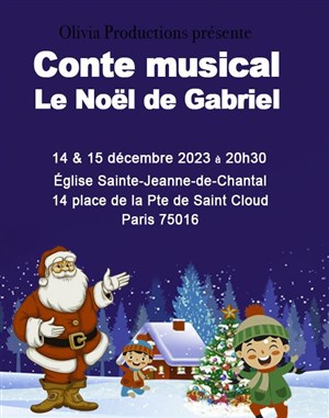 Affiche de Le Noël de Gabriel : Conte Musical
