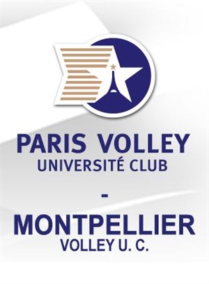 Affiche de Paris Volley - Montpellier Volley