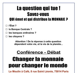 Affiche de Les secrets de la monnaie - Changer la monnaie pour changer le monde