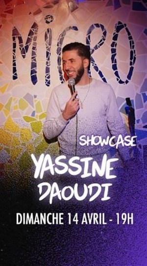 Affiche de Showcase Yassine Daoudi