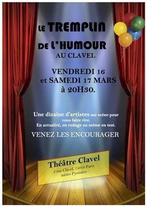 Affiche de Tremplin d'humour