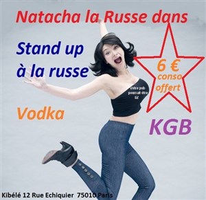 Affiche de Natacha La Russe dans Stand up à la Russe