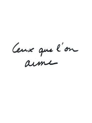 Affiche de Léa Tissier dans Ceux que l'on aime