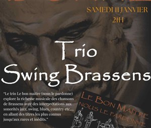 Affiche de Trio Swing Brassens