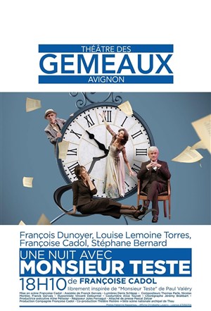 Affiche de Une nuit avec Monsieur Teste