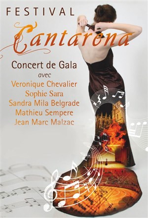 Affiche de Concert de gala du Festival Cantarena