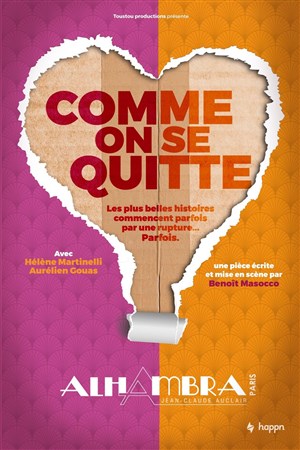 Affiche de Comme on se quitte