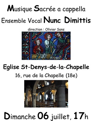 Affiche de Nunc Dimittis