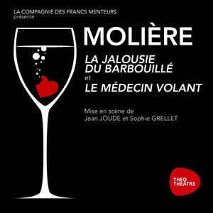 Affiche de La jalousie du Barbouille et Le Médecin volant