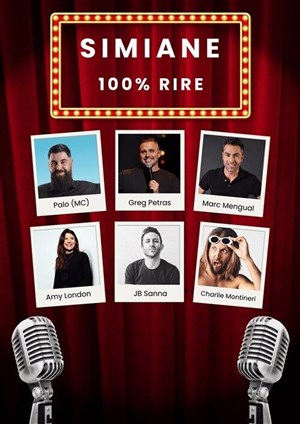Affiche de Simiane 100% Rire