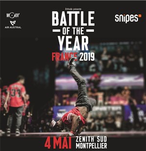 Affiche de Battle Of The Year France 2019
