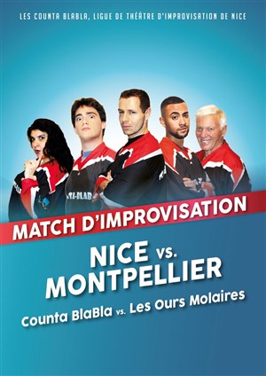 Affiche de Match d'impro par les Counta BlaBla