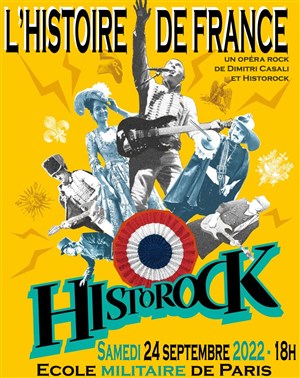 Affiche de Historock : l'Histoire de France