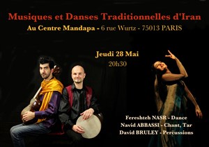 Affiche de Musiques et danses traditionnelles d'Iran