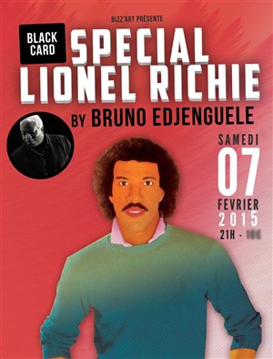 Affiche de Bruno Edjenguele - Black Card Spéciale Lionel Richie