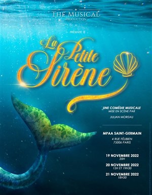 Affiche de La petite sirène, la comédie musicale