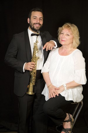 Affiche de Françoise Buffet, piano & Nicolas Arsenijevic, saxophone
