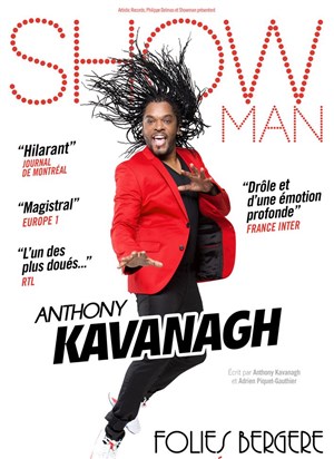Affiche de Anthony Kavanagh dans Show man