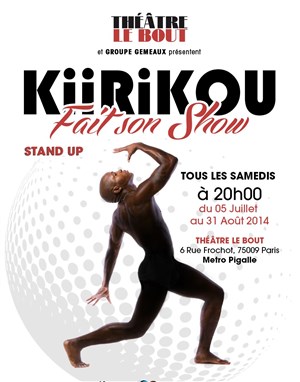 Affiche de Kiirikou dans Kiirikou fait son show