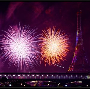 Affiche de Croisière feu d'artifices 14 juillet 2020