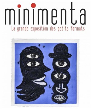 Affiche de Minimenta, la grande exposition des petits formats