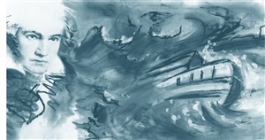 Affiche de Le Déluge de Saint-Saëns et la 2e symphonie de Beethoven