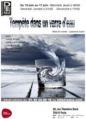 Affiche de Tempête dans un verre d'eau