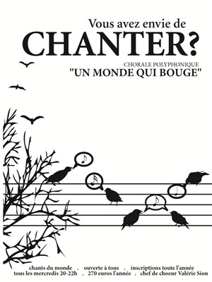 Affiche de Chanter en petit choeur ! Polyphonies du monde et jazz, a capella