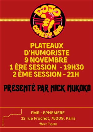 Affiche de Dojo Comedy