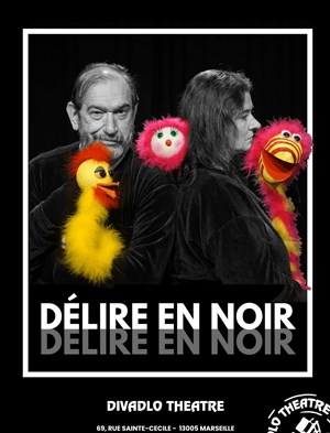Affiche de Délire en noir
