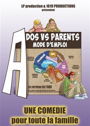 Affiche de Ados vs Parents : mode d'emploi