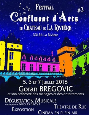 Affiche de Goran Bregovic | Festival Confluent d'Arts | 2ème Edition