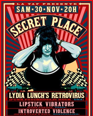Affiche de Lydia Lunch's Retrovirus
