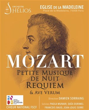 Affiche de Petite Musique de Nuit et Requiem de Mozart