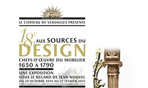 Affiche de Visite guidée : XVIIIème, aux sources du design | Par Camille De Jesse