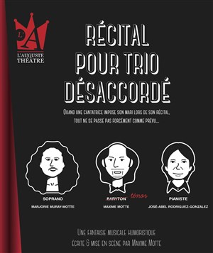 Affiche de Récital pour trio désaccordé
