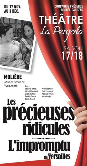 Affiche de L'impromptu de Versailles + Les précieuses ridicules