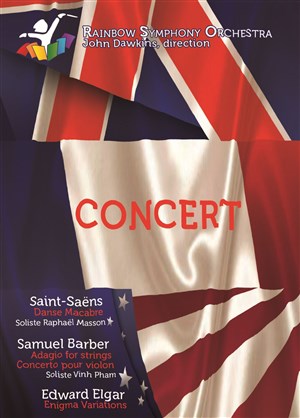 Affiche de Saint-Saëns / Barber / Elgar