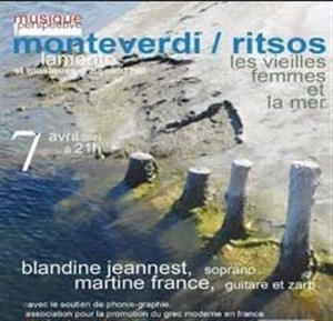 Affiche de Les vieilles femmes et la mer | Ritsos/Monteverdi