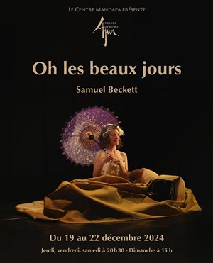 Affiche de Oh les beaux jours - Samuel Beckett